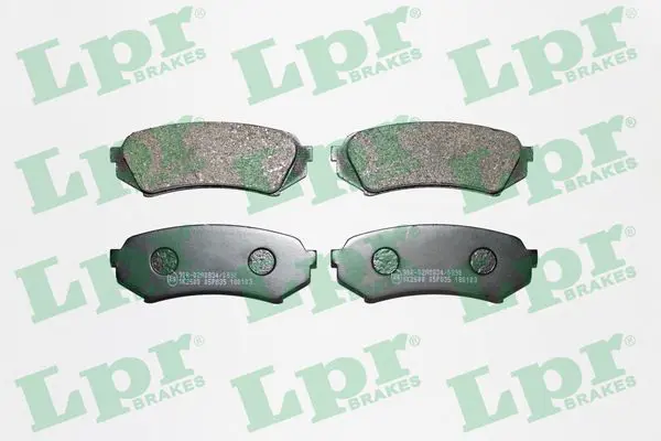 Handler.Part Brake pad set, disc brake LPR 05P835 1