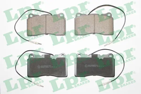 Handler.Part Brake pad set, disc brake LPR 05P863 1