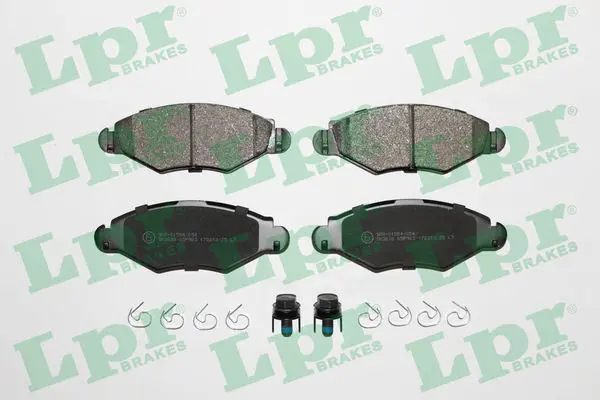 Handler.Part Brake pad set, disc brake LPR 05P903 1