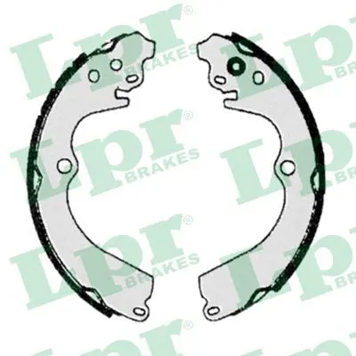 Handler.Part Brake shoe set LPR 06230 1