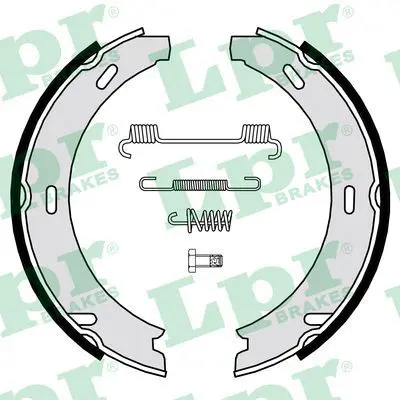 Handler.Part Brake shoe set, parking brake LPR 06869 1