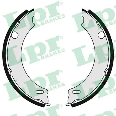 Handler.Part Brake shoe set, parking brake LPR 06900 1