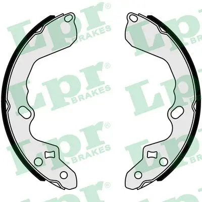 Handler.Part Brake shoe set LPR 07190 1