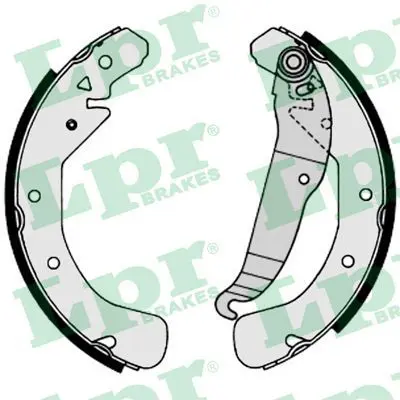 Handler.Part Brake shoe set LPR 07200 1