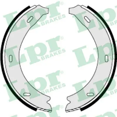 Handler.Part Brake shoe set, parking brake LPR 07320 1