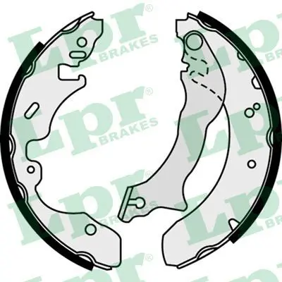 Handler.Part Brake shoe set LPR 07390 1