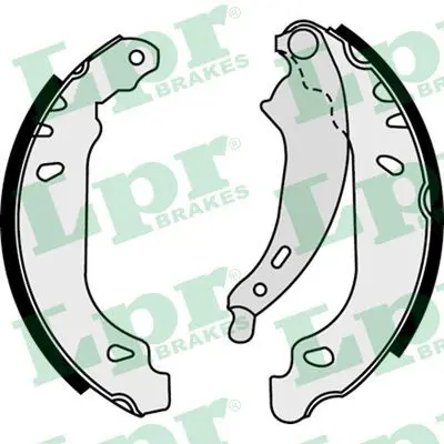 Handler.Part Brake shoe set LPR 07490 1