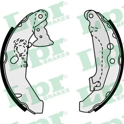 Handler.Part Brake shoe set LPR 07560 1