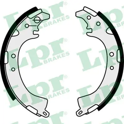 Handler.Part Brake shoe set LPR 07660 1