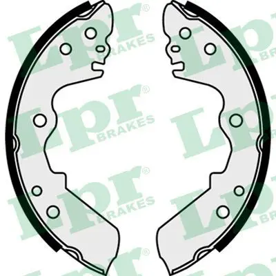 Handler.Part Brake shoe set LPR 07760 1