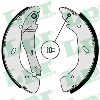 Handler.Part Brake shoe set LPR 07790 1