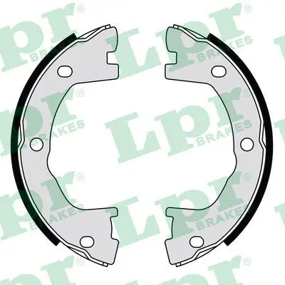 Handler.Part Brake shoe set, parking brake LPR 07800 1