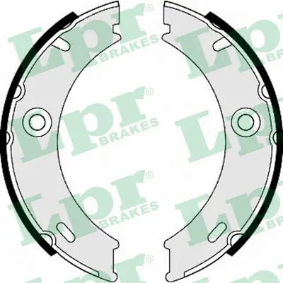 Handler.Part Brake shoe set, parking brake LPR 07970 1