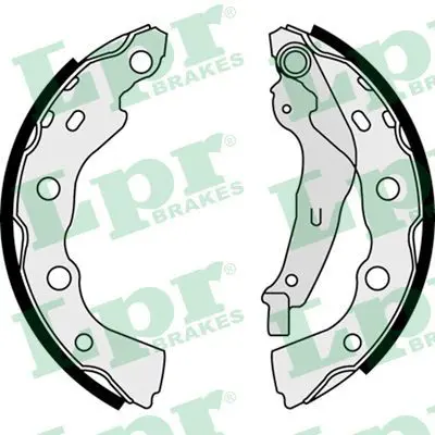 Handler.Part Brake shoe set LPR 07990 1