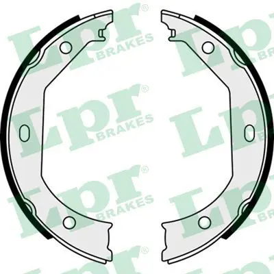 Handler.Part Brake shoe set, parking brake LPR 08090 1