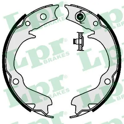 Handler.Part Brake shoe set, parking brake LPR 08360 1