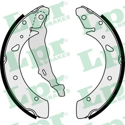 Handler.Part Brake shoe set LPR 08390 1