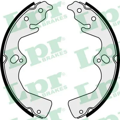 Handler.Part Brake shoe set LPR 08470 1