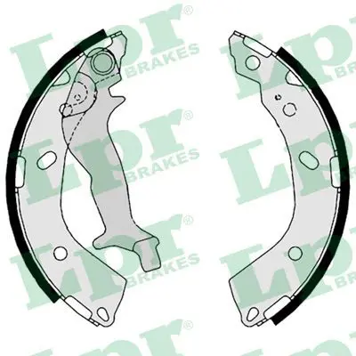 Handler.Part Brake shoe set LPR 08760 1