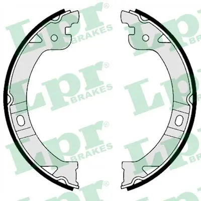 Handler.Part Brake shoe set, parking brake LPR 08950 1