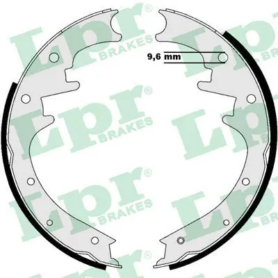 Handler.Part Brake shoe set LPR 08990 1