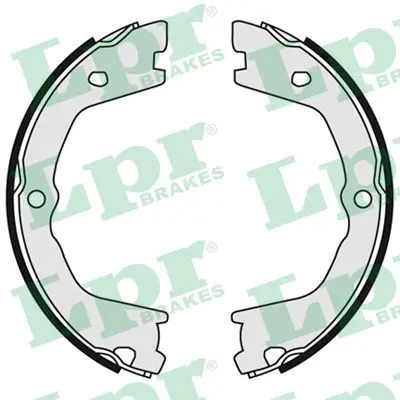 Handler.Part Brake shoe set, parking brake LPR 09080 1