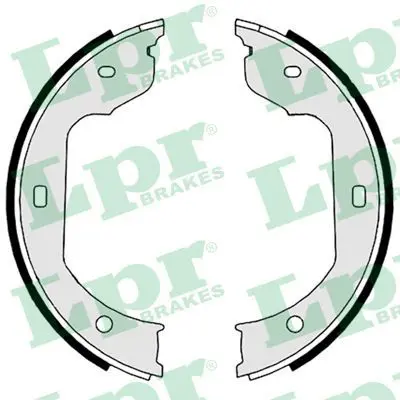 Handler.Part Brake shoe set, parking brake LPR 09110 1