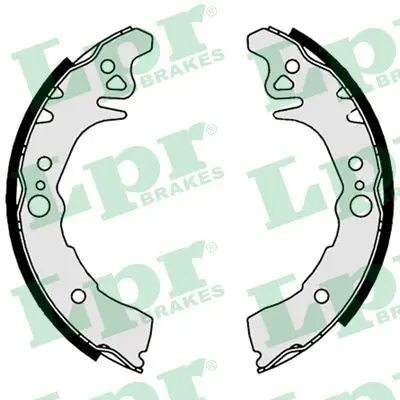 Handler.Part Brake shoe set LPR 09160 1