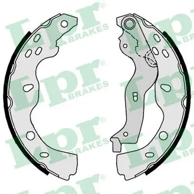 Handler.Part Brake shoe set LPR 09190 1