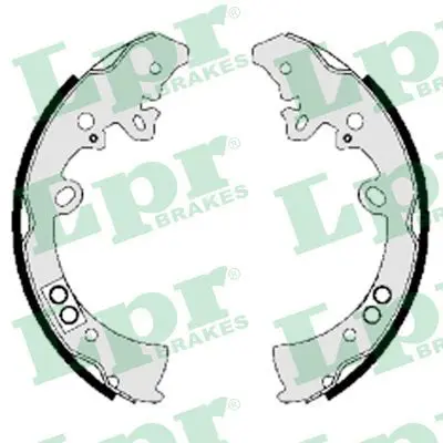 Handler.Part Brake shoe set LPR 09200 1