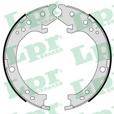 Handler.Part Brake shoe set, parking brake LPR 09410 1