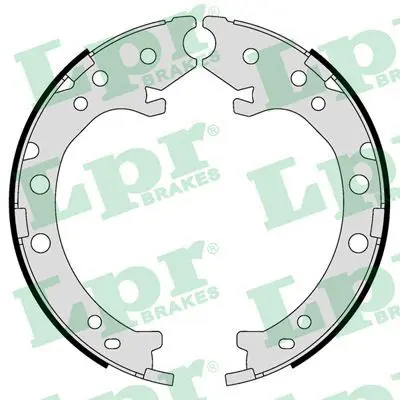 Handler.Part Brake shoe set, parking brake LPR 09420 1