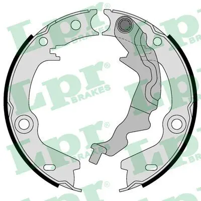 Handler.Part Brake shoe set, parking brake LPR 09440 1