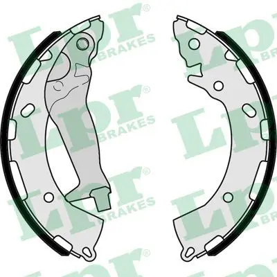 Handler.Part Brake shoe set LPR 09450 1