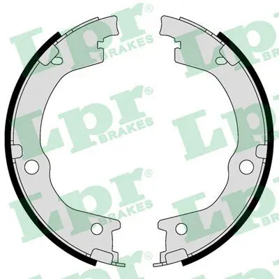 Handler.Part Brake shoe set, parking brake LPR 09460 1