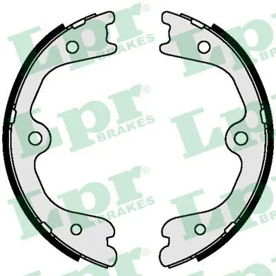 Handler.Part Brake shoe set, parking brake LPR 09490 1