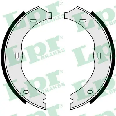 Handler.Part Brake shoe set, parking brake LPR 09720 1