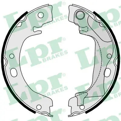 Handler.Part Brake shoe set, parking brake LPR 09760 1