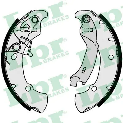 Handler.Part Brake shoe set LPR 09770 1