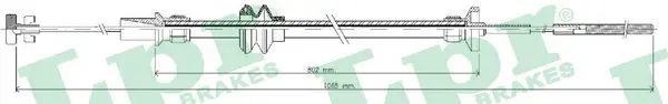 Handler.Part Clutch cable LPR C0223C 1