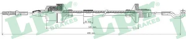 Handler.Part Clutch cable LPR C0247C 1