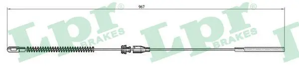 Handler.Part Cable, parking brake LPR C0561B 1