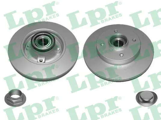 Handler.Part Brake disc LPR C1013PRCA 1