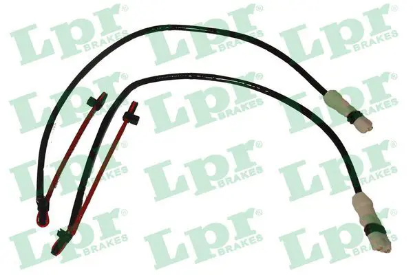 Handler.Part Warning contact, brake pad wear LPR KS0105 1