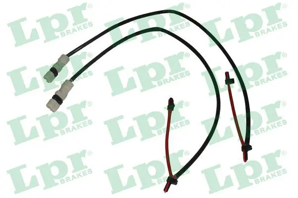 Handler.Part Warning contact, brake pad wear LPR KS0106 1