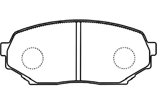 Handler.Part Brake pad set, disc brake KAVO PARTS BP3510 1