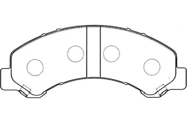 Handler.Part Brake pad set, disc brake KAVO PARTS BP3512 1