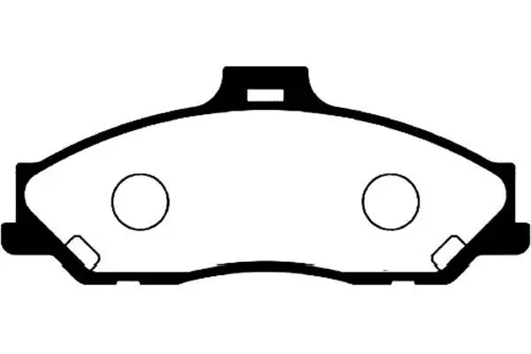 Handler.Part Brake pad set, disc brake KAVO PARTS BP4546 1