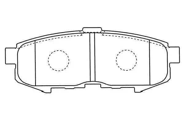 Handler.Part Brake pad set, disc brake KAVO PARTS BP4569 1