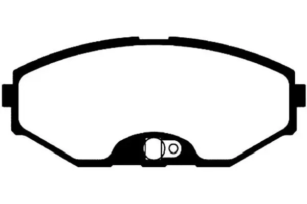 Handler.Part Brake pad set, disc brake KAVO PARTS BP6562 1